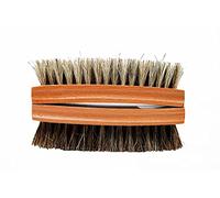 Premium Horsehair Shoes Brush Set of 2 - Ideal for Shoes, Boots, Car Seats, Sofas, Bags - Enhance Shine and Clean with Genuine Horsehair Bristles - For Men's Shoe Care For Men