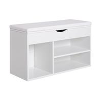 Shoe Cabinet - 47H cm-White - Home Living | TJ Hughes White
