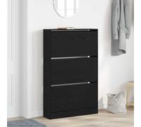 Shoe Cabinet with 4 Flip-Drawers Shoe Storage Shelf Shoe Rack Cupboard vidaXL