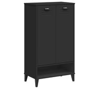 Shoe Cabinet Hallway Shoe Storage Cupboard Shoe Rack Solid Wood Pine vidaXL