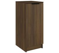 vidaXL Shoe Cabinet Brown Oak 30x35x70 cm Engineered Wood