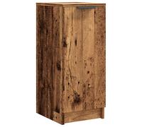 vidaXL Shoe Cabinet Black Oak 29.5 x 35 x 70 cm Engineered Wood, Hallway Shoe St