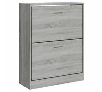 New Wood Shoe Cabinet 2Drawer Storage Cupboard Rack Shelf Multi Colours/Sizes vi