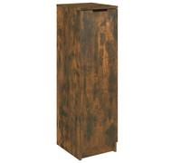 (Smoked oak) vidaXL Shoe Cabinet Engineered Wood Hallway Shoe Storage Cupboard Shoe Holder