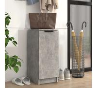 (Concrete grey) vidaXL Shoe Cabinet Engineered Wood Hallway Shoe Storage Rack Multi Colours