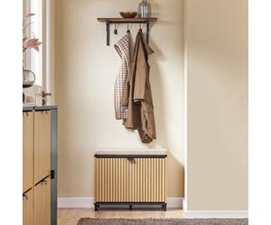 Shoe Cabinet Shoe Rack Shoe Storage Bench With Seat For Living Room,bedroom Storage,sobuy Fsr201-N,natural