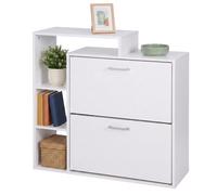 Shoe cabinet, shoe rack, tilt-out shoe organiser, shoe storage, narrow