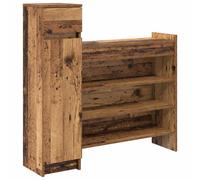 Shoe Cabinet Shoe Storage Cupboard Shoe Rack Shelf Engineered Wood vidaXL