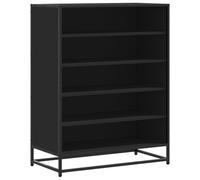 Shoe Cabinet Shoe Storage Rack Shoe Cupboard Engineered Wood and Metal vidaXL