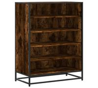 Shoe Cabinet Shoe Storage Rack Shoe Cupboard Engineered Wood and Metal vidaXL