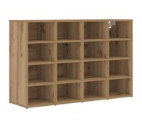 vidaXL Shoe Cabinet Old Wood 103 x 30 x 67 cm Engineered Wood