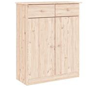 Shoe Cabinet Shoe Storage Unit Cupboard Shoe Rack ALTA Solid Wood Pine vidaXL