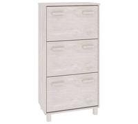 Shoe Cabinet Solid Wood Pine Wooden Shoe Organiser Unit Multi Colours vidaXL