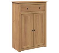 Shoe Cabinet Storage Cupboard Shelf Holder Solid Wood Pine vidaXL