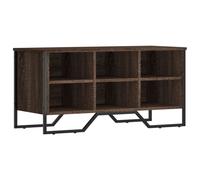 Shoe Cabinet Storage Shelf Rack Brown Oak Engineered Wood vidaXL