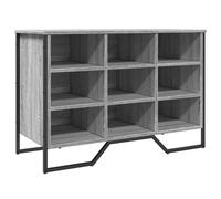 vidaXL Shoe Cabinet Shoe Storage Shelf Shoe Rack Grey Sonoma Engineered Wood