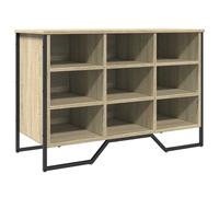 vidaXL Shoe Cabinet Shoe Storage Shelf Shoe Rack Sonoma Oak Engineered Wood