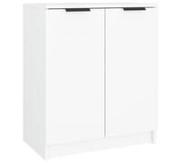 Shoe Cabinet White Engineered Wood Holder Cupboard Organiser Shelf vidaXL