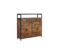 Shoe Cabinet With 3 Flip Doors, 98.5 x 30 x 95 cm
