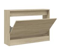 Shoe Cabinet with 4 Flip-Drawers Shoe Storage Shelf Shoe Rack Cupboard vidaXL