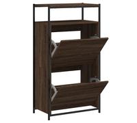 Shoe Cabinet with 4 Flip-Drawers Shoe Storage Shelf Shoe Rack Cupboard vidaXL