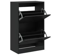 Shoe Cabinet with 4 Flip-Drawers Shoe Storage Shelf Shoe Rack Cupboard vidaXL