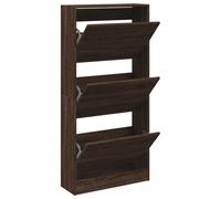 Shoe Cabinet with 4 Flip-Drawers Shoe Storage Shelf Shoe Rack Cupboard vidaXL