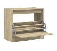 Shoe Cabinet with 4 Flip-Drawers Shoe Storage Shelf Shoe Rack Cupboard vidaXL