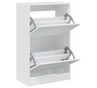 Shoe Cabinet with 4 Flip-Drawers Shoe Storage Shelf Shoe Rack Cupboard vidaXL