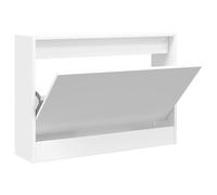 Shoe Cabinet with 4 Flip-Drawers Shoe Storage Shelf Shoe Rack Cupboard vidaXL