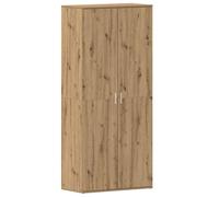 Shoe Cabinet with Door Engineered wood Storage Unit Rack Entryway Indoor vidaXL