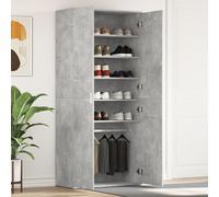 Shoe Cabinet with Door Engineered Wood Storage Unit Rack Entryway Indoor vidaXL