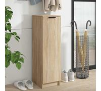 Vidaxl Shoe Cabinet Sonoma Oak 30X35X100 Cm Engineered Wood Shoe Cabinets