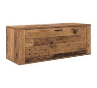 Shoe Cabinet with Shelf Wall-mounted with Door Engineered wood Shoe Rack vidaXL