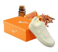 Shoe Candle with Gift Box - Air Wax - Scented Trainer Candle - Home Accessories - Mens Bedroom Accessories Men- Cool Candles Gifts for Women - Novelty Candles for Men - Bedroom Accessories for Women