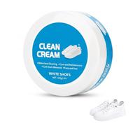 Shoe Cleaner, 2026 New White Shoe Cleaner Cream, Trainer Cleaner with Sponge, Multi-Functional Cleaning and Stain Removal Cream, Multipurpose No-Wash Solid Cleaning Paste for Trainer, Sneaker (1PC)