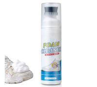 Shoe Cleaner - Built-In Brush & Yellow Stain Remover, Instant Shoe Cleaner, No-Rinse Deep-Cleaning Foam, Quick Cleaning Shoes Cleaner for Fabric, Leather，1PC
