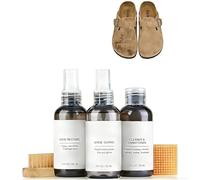 Shoe Cleaner Kit,Suede & Nubuck Shoe Cleaner Kit,Shoe Waterproof Deep Cleaning Shoe Cleaner Shoe Protecter for Suede & Nubuck Shoes,Shoe Care Kit for Snowboots,Sandal with Suede Eraser and Shoe Brush
