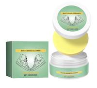 Shoe Cleaner,Multifunctional White Trainer Shoe Cleaner with Sponge Eraser,White Trainer Cleaner,Cleaning and Stain Removal Cream,Multi-functional Cleaning and Stain Removal Cream,Shoe Cleaning Cream