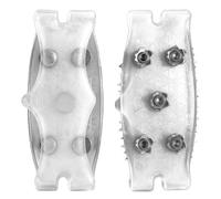 Shoe Cleats - Pack of 2 - 5 Spikes for Winter - Portable for