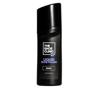 Shoe Clinic Black Shoe Polish Liquid with Sponge Applicator | Quick Shine & Scuff Cover for Shoes, Boots & Leather Items | Instant Shine & Cover with Easy Use Shoe Shine Sponge