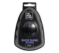 Shoe Clinic Black Shoe Polish Sponge - Pack Of 3 - For Leather Shoes & Boots - Helps Cover Scuffs & Restore Shine - Travel Size