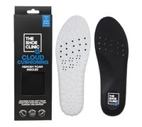Shoe Clinic Cloud Cushioning Memory Foam Insoles for Men & Women - Soft Comfort Shoe Inserts with Shock Absorbing Cushion. Support for Arch, Heel, Plantar Fasciitis. UK Size 2.5-8