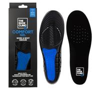 Shoe Clinic Comfort Gel Work & Boot Insoles for Men & Women - Shock Absorbing Gel Shoe Inserts for Work Boots, Safety Boots & Walking Boots, Heel Cushion & Arch Support, UK Size 2.5-7