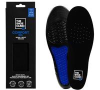 Shoe Clinic Comfort Gel Work & Boot Insoles for Men & Women - Shock Absorbing Gel Shoe Inserts for Work Boots, Safety Boots & Walking Boots, Heel Cushion & Arch Support, UK Size 7-13