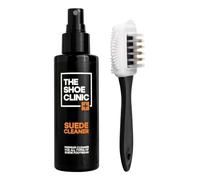 Shoe Clinic Nubuck & Suede Cleaner Brush Set | Shoe Cleaning Kit with Suede Brush & Leather Suede Shoe Cleaner | Stain Remover & Restorer Care Spray For Boots, Trainers Shoes & Clothing