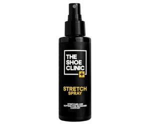 Shoe Clinic Shoe Stretcher Spray | Stretch & Softening Spray | Safe for Leather, Suede, Nubuck & Canvas Shoes & Boots | Expander to Soften Stiff or Tight Footwear | Relieve Pressure Points | 125ml