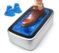 Shoe Cover Dispenser Automatic Shoe Cover Machine with 200pcs Shoe Covers Disposable