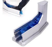Shoe Cover Dispenser Machine with 200 Disposable Plastic Shoe Covers - Automatic Lazy Overshoes Machine for Cleanroom, Waterproof and Dustproof
