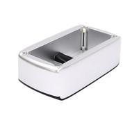 Shoe Cover Machine, ABS Plastic Frame, 50 Pairs Capacity, Easy Installation, Slip-Resistant Base, Home/Office/Hospital Use (Silver)